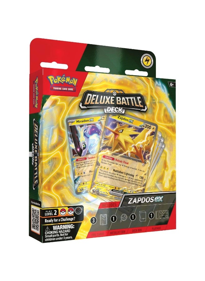 Pokemon Pokemon TCG : ZAPDOS/NINE TALES DELUXE BATTLE DECK (Assorted 1 Piece)  - Image 3