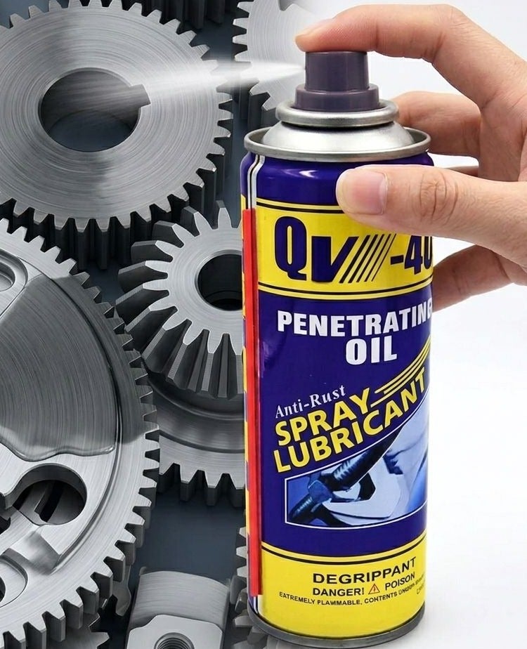 QV-40 Multi - Purpoes Lubricant Spray - The perfect solution for loosening stuck bolts and protecting metals from rust - Image 4