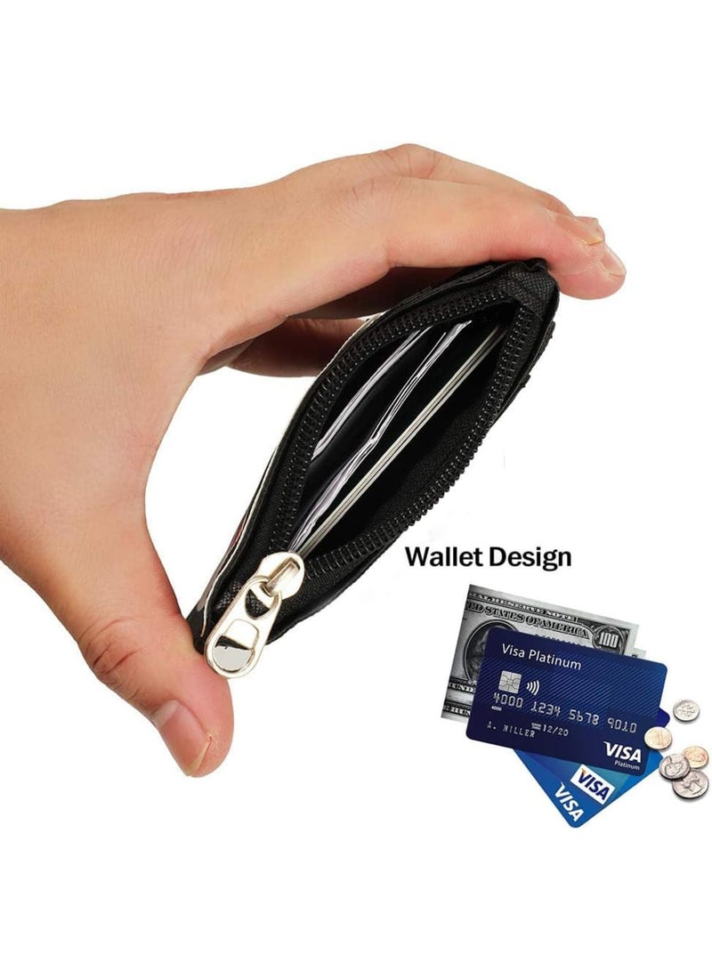 SOLARAE Adorable Badge Accessories Set - Badge Holder, Retractable Lanyard Reel Clip, and Card Slots - Perfect for Students, Teens, Boys, Girls, and Women (Black Bear Design) - Image 2