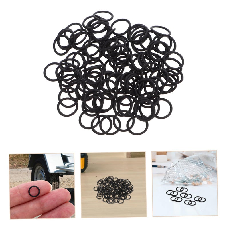 NBR Rubber Sealing Washers For Garden Hose Automotive Plumbing Leak Proof Gaskets - Image 4