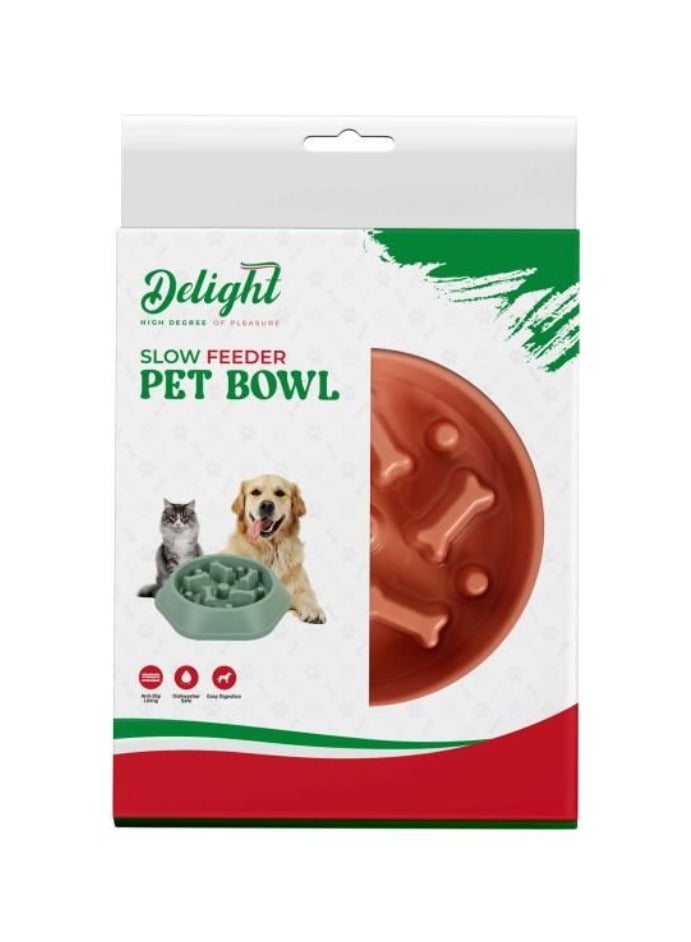 Delight Slow Feeder Dog Bowl 1Pc - Image 4