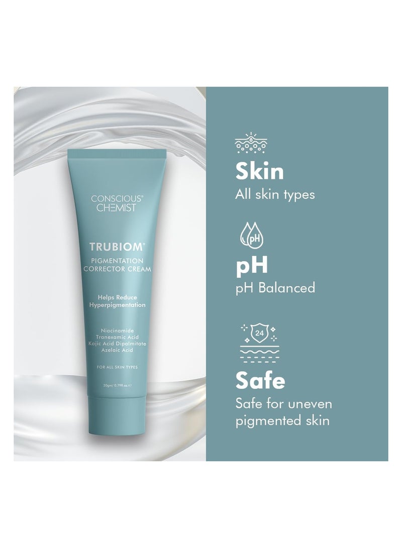 CONSCIOUS CHEMIST Kojic Acid Face Cream | 20g | Azelaic Acid Cream, Face Cream for Men & Women, Niacinamide & Tranexamic Acid, Anti Pigmentation Cream, Reduce Dark Spots, All Skin Type - Image 5