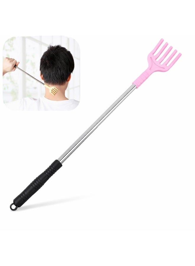 Back itch stick with a long handle and a 5-pronged head - Image 3