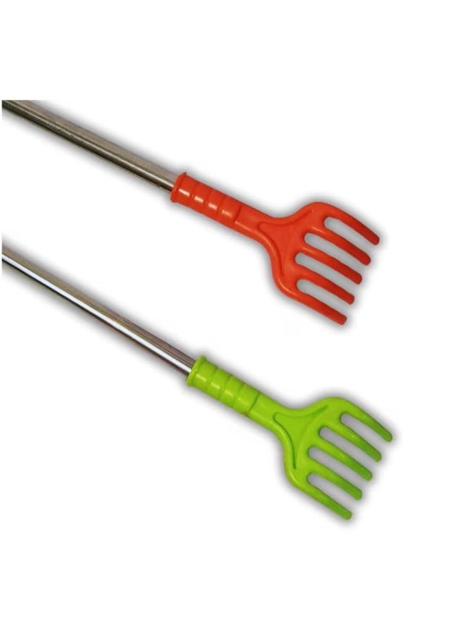 Back itch stick with a long handle and a 5-pronged head - Image 4