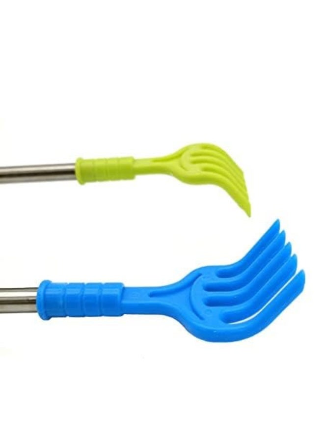 Back itch stick with a long handle and a 5-pronged head - Image 2