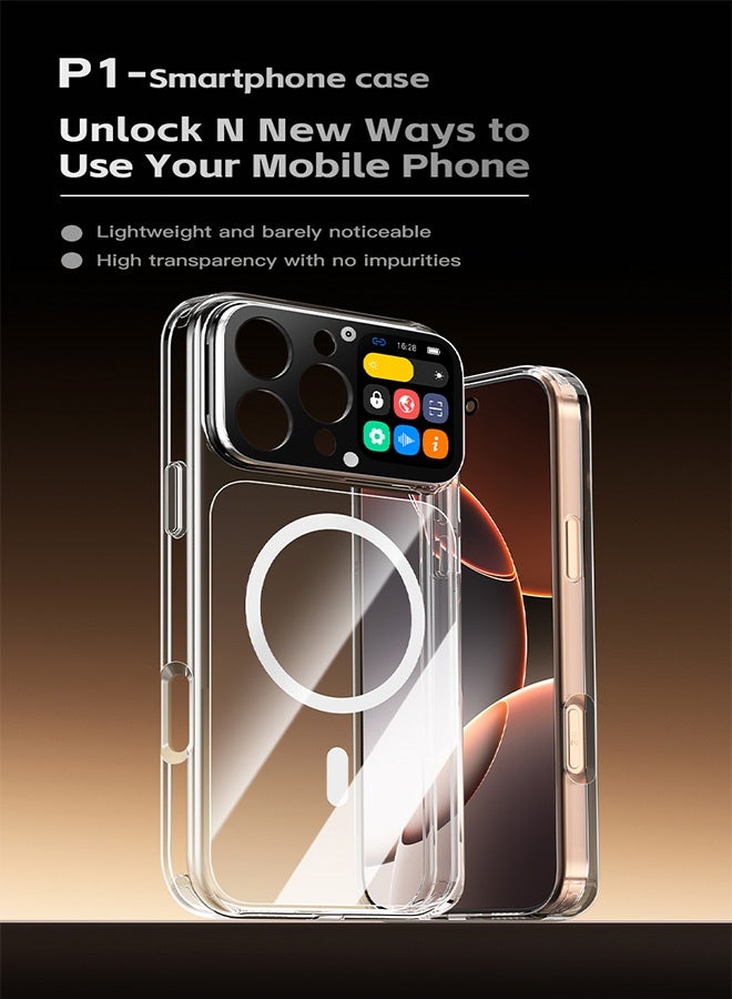 FOR iPhone 16 Pro Case Magsafe, Strong Magnet, Upgraded Delay, FOR iPhone 16 Pro Cover, Military-Grade Protection, Scratch-Resistant,FOR iPhone 16 Pro Cover Magnetic Compatible with Accessory clear - Image 2