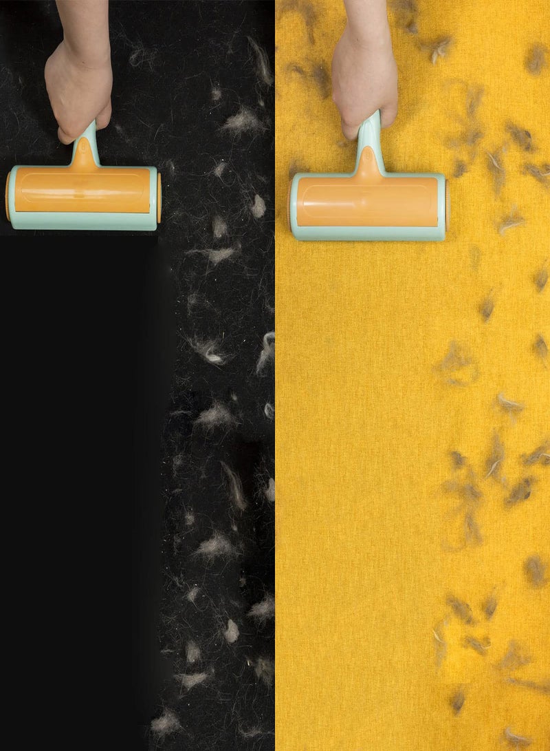 Pet Hair Remover, Reusable Lint Rollers for Effortless Fur Cleaning on Furniture, Carpets, Cars & Clothing, Eco-Friendly Portable Tool for Pet Hair Removal - Image 4