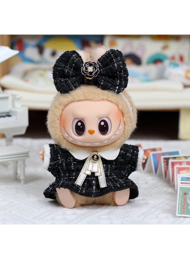 Clothes Only] Second Generation Blind Box Labubu Doll Vinyl Pendant Labubu Collection Sitting Party Clothes-Color:No. 15 Top-Height:Special Baby Cloth Cloth For The Second Generation (excluding Baby) - Image 4