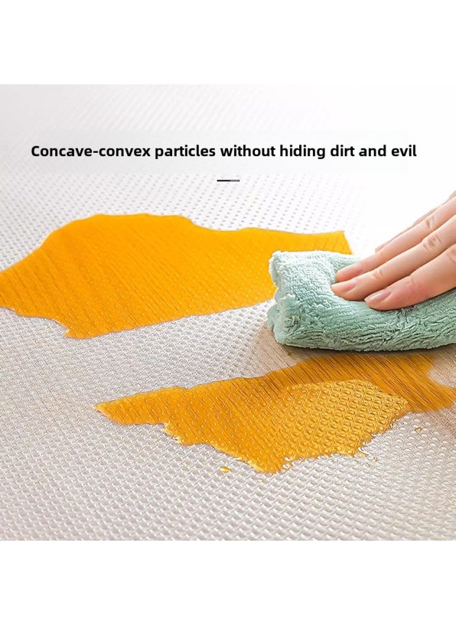 Generic - EVA Table Mat Transparent Thickened Drawer Mat Heat Insulation Waterproof Non-slip Cutting Wardrobe Mat Cabinet Pad Paper Shoe Cabinet Mat-Color:Convex Dot Pattern ]-Specifications:30*300cm - Image 1