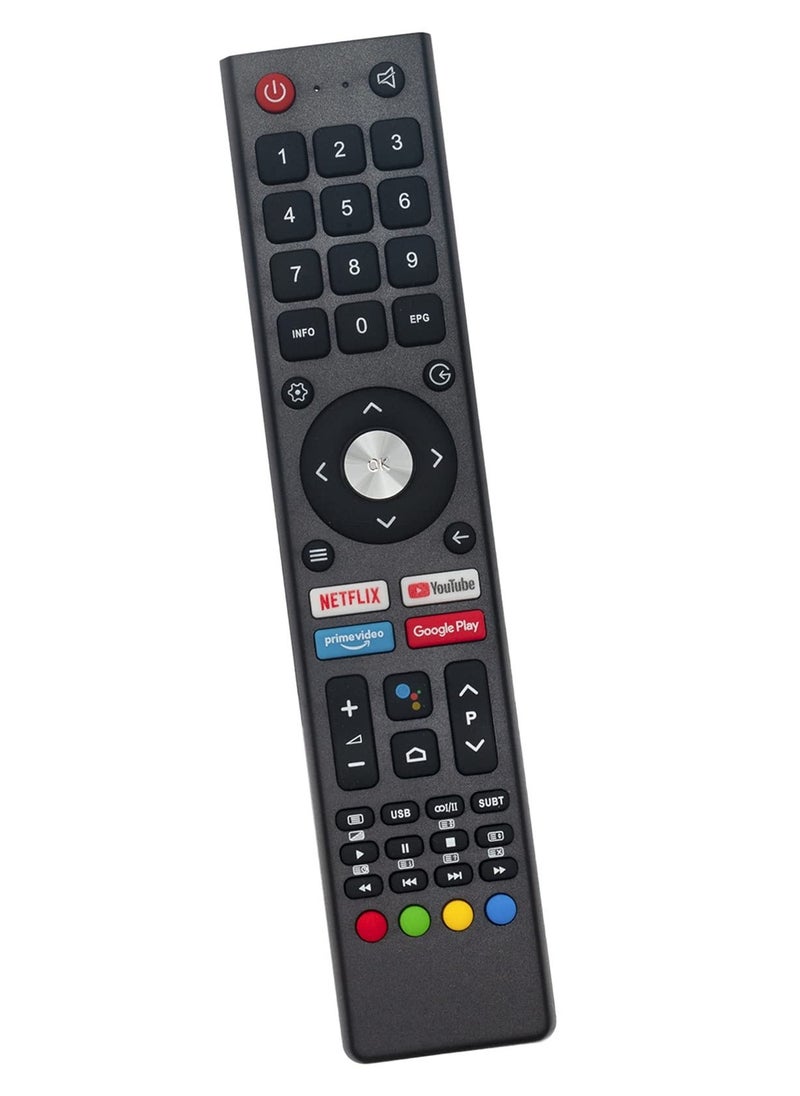 Raxoom Replacement Remote Control for Saba Changhong CHIQ UHD TV Compatible Models L32H7S L40H7S SA40S67A9 SA24S46A9 U58H7A SA32S67A9 L43H7S U58H7S U50H7A U55H7A U43H7A GCBL-TV02ADBBT  - Image 3