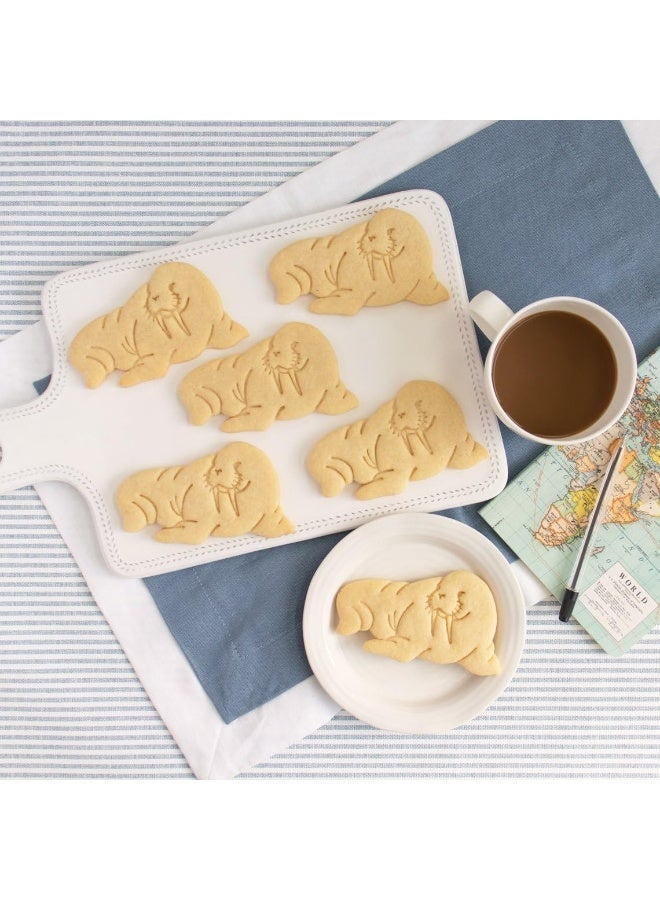 EROTNGO Walrus Cookie Cutter | Arctic Animal Biscuit Mold for Cookies, Gingerbread, and Crafts | Fun Walrus Shaped Cookie Cutters for Kids' Parties, Baking, and Ocean-Themed Treats (ONLY Walrus) - Image 2
