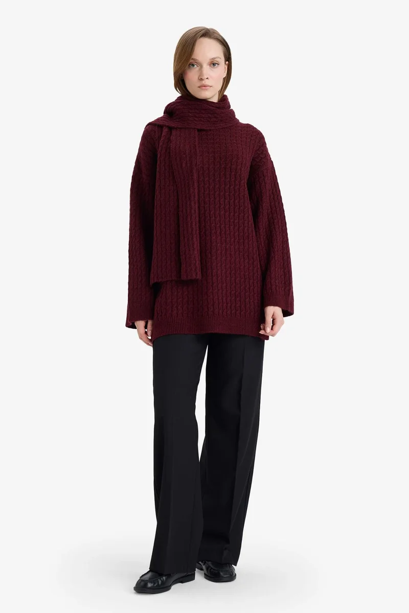 DeFacto Regular Fit Knitwear Tunic