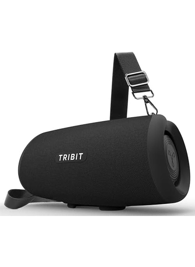 تريبيت سماعة StormBox Lava المحمولة بتقنية بلوتوث، بقدرة 80 واط وصوت قوي، مزوّدة بتقنية XBass، ومدة تشغيل تصل إلى 24 ساعة، بمعيار IP67 المقاوم للماء، بلوتوث 5.4، مع معادل صوت مخصّص ودعم الاقتران TWS للاستخدام الخارجي والتخييم والشاطئ والحفلات. - Image 1