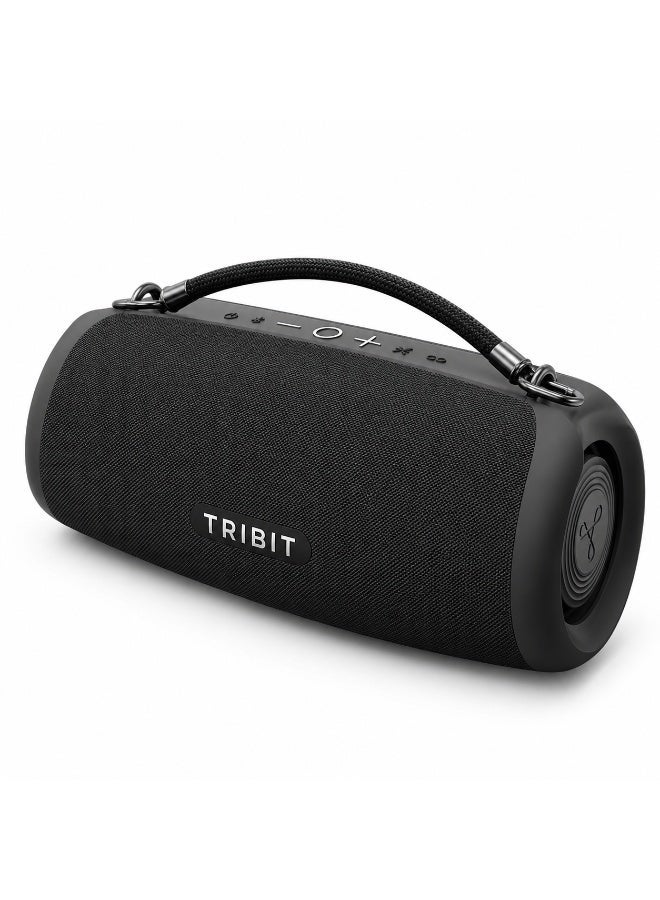 StormBox Lava Portable Bluetooth Speaker, 80W Loud Wireless Speaker with XBass, 24H Playtime, IP67 Waterproof, Bluetooth 5.4, Custom EQ & TWS Pairing for Outdoor, Camping, Beach & Parties