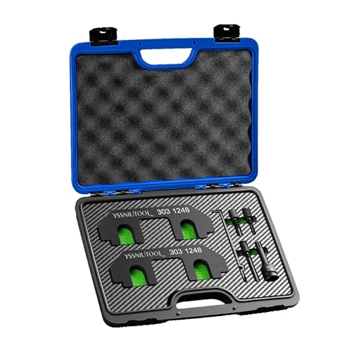 YSSNIUTOOL Camshaft Holding Tool Timing Alignment Holder Tool Kit Compatible with Ford Lincoln Mercury 3.5L 3.7L 4V Engines Replace 303-1248 303-1530 OTC 6682 with RT11 Removal Socket (DIY 303-1248) - Image 1