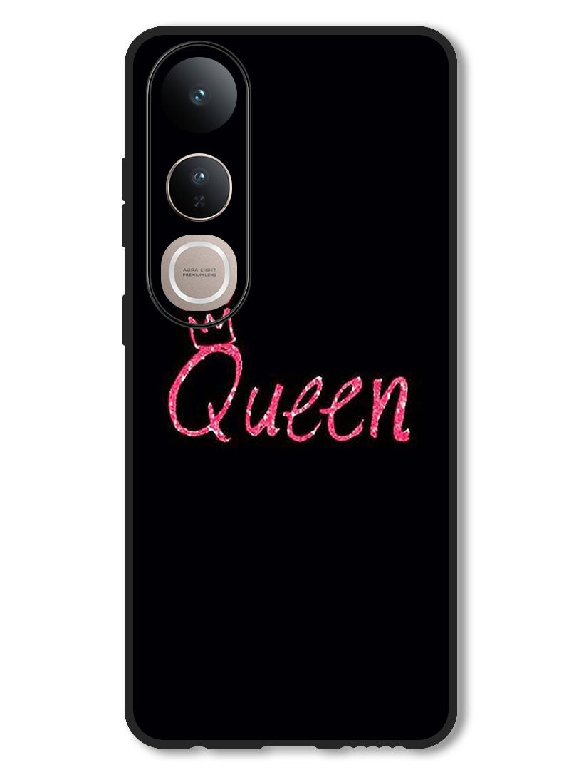 Theodor Case Compatible with Vivo V50 Lite Protection Shockproof Bumper Cover Queen - Image 1