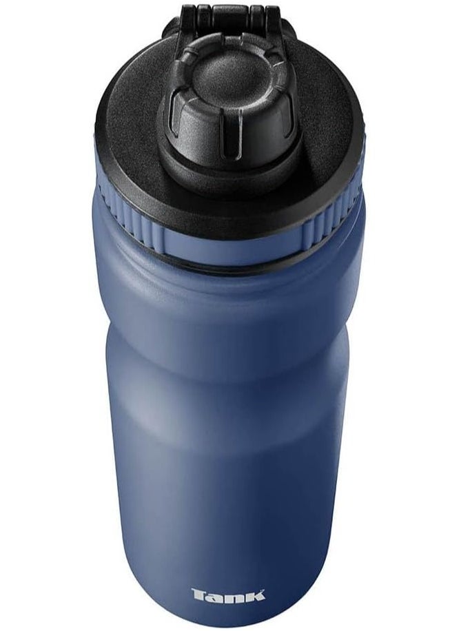 Tank Stainless Steel Water Bottle 650mL, Up to 12Hrs Cold, Navy blue - pzsku/Z1E1B3B6D2ABD80583DF1Z/45/_/1740396522/e0177971-1f3b-4f20-8d0b-387a6079f259