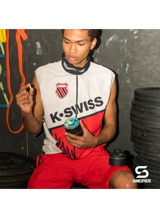 شيكسفير حاوية تخزين مسحوق البروتين القابلة للتكديس من شيك سفير - ٨٥ جرام / ٣ أونصات (شفافة) - Image 5