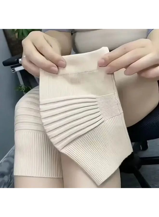 دافئات الركبة سوداء مقاس XL لكبار السن لتخفيف آلام المفاصل، داعمة بعد العمليات الجراحية قابلة للتنفس - Image 1