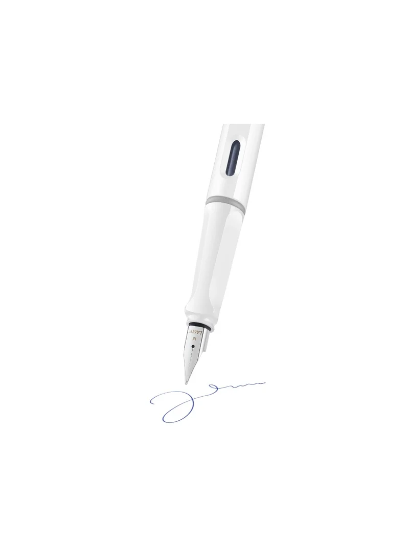LAMY Lamy Safari Shiny White Fine Nib (19W-F)