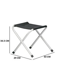 AARKRI SALES AARKRI SALES Portable Folding Beach Stool Camping Chair for Outdoor Travel Beach Picnic Hiking Backpacking Stool Lightweight Outdoor Chair for BBQ Camping Fishing Travel Hiking Garden Beach Stool  - Image 3