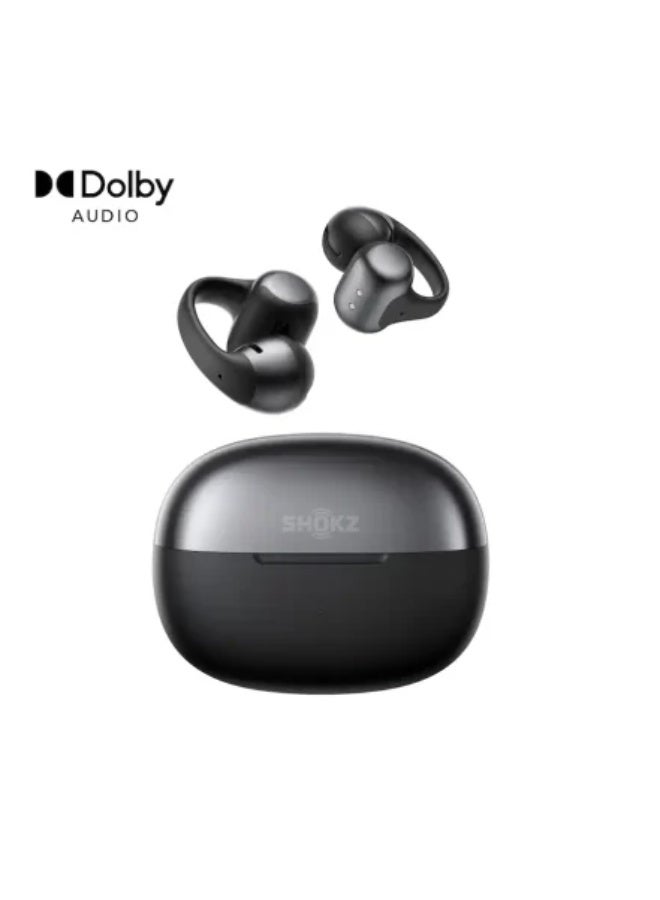 SHOKZ OpenDots One Open-Ear True Wireless Earbuds - Black - Image 1
