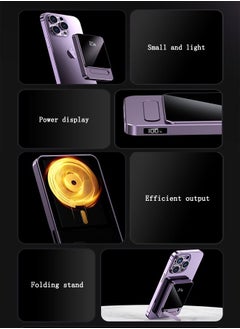 Kelesa 10000mAh Magnetic Wireless Power Bank Portable Charger PD 22.5W Type-C Input/Output 15W Wireless Charging Compatible with IPhone.Samsung. HuaWei. XiaoMi. Honor  - Image 4
