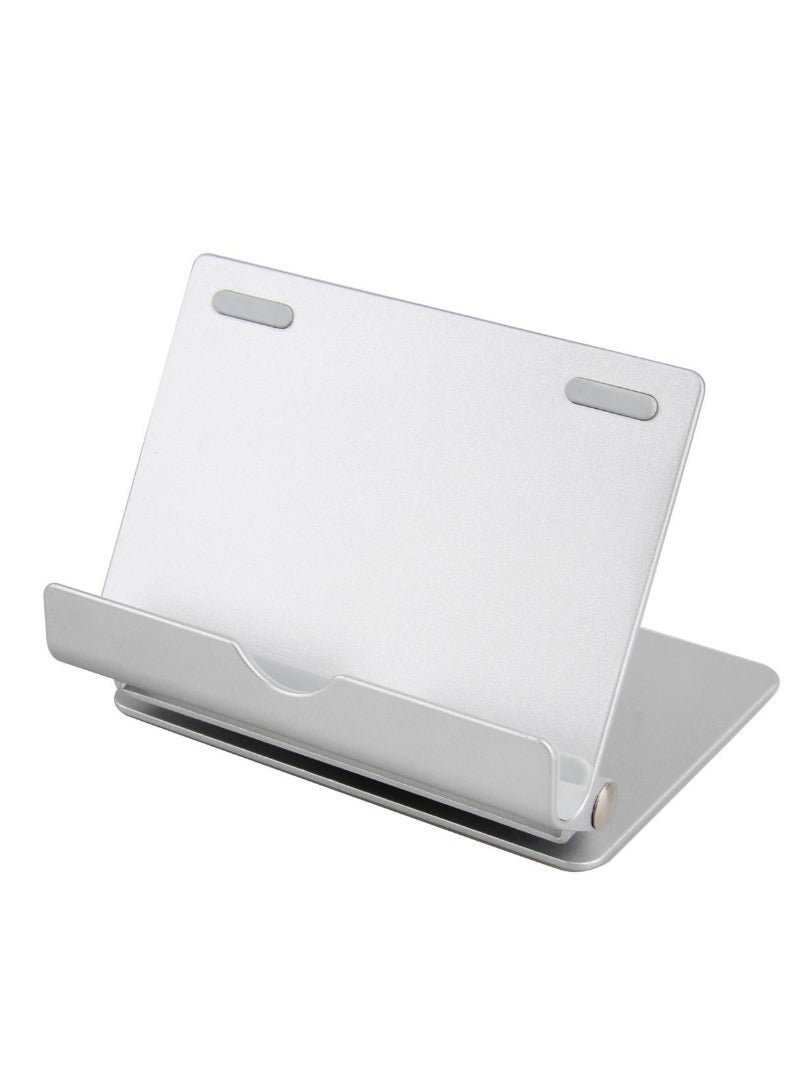 حامل قابل للطي بزاوية 360 درجة ومتعدد الاستخدامات لتثبيت الأجهزة اللوحية iPhone و iPad على المكتب - Image 1