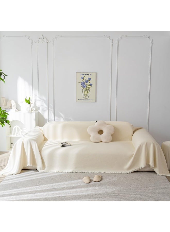 Ofrdncy Chenille Sofa Cover, Four Seasons Modern Furniture Protector Sofa SlipCovers, Universal Couch Cover Pet Protector L U Shape Sectional Sofa Covers - Image 1