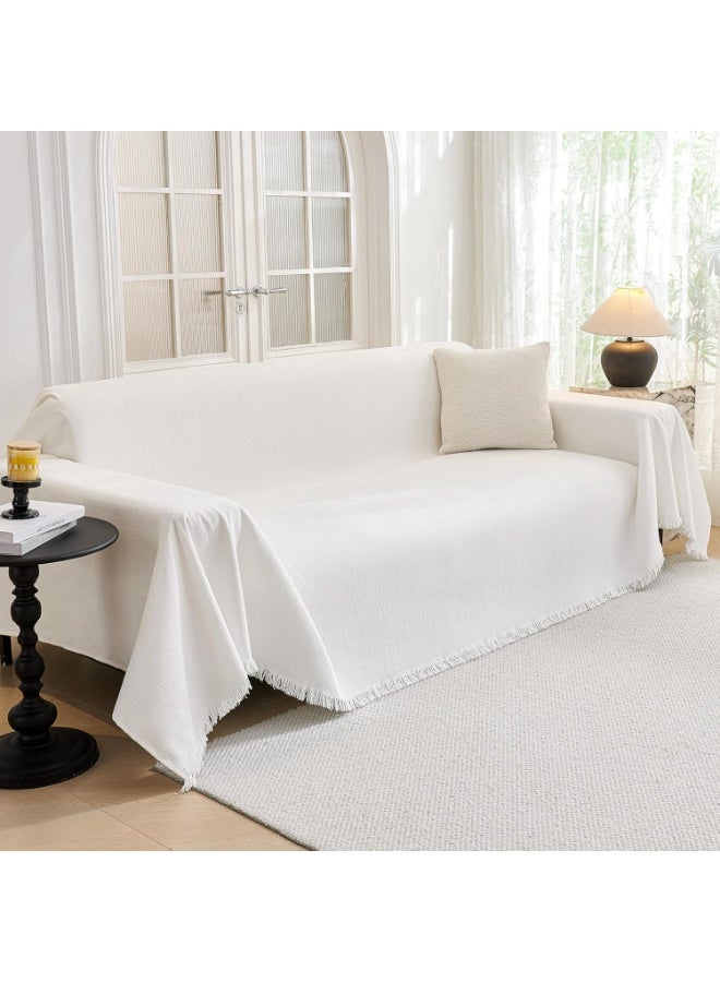 Ofrdncy Chenille Sofa Cover, Four Seasons Modern Furniture Protector Sofa SlipCovers, Universal Couch Cover Pet Protector L U Shape Sectional Sofa Covers - Image 3