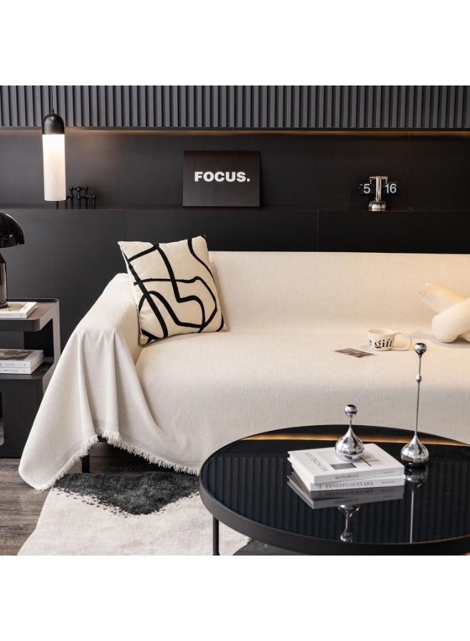 Ofrdncy Chenille Sofa Cover, Four Seasons Modern Furniture Protector Sofa SlipCovers, Universal Couch Cover Pet Protector L U Shape Sectional Sofa Covers - Image 5