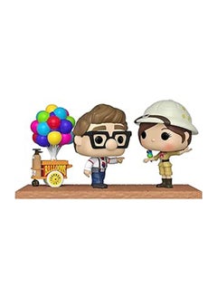 Funko Funko Pop Moment: Disney - Up - Carl Y Ellie W/Balloon Cart 8" 1152 (Special Edition) 