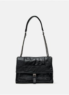 Zara Pleated Hobo Bag Chain Shoulder Bag  - Image 1