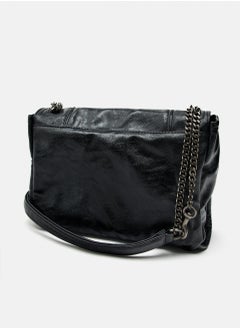 Zara Pleated Hobo Bag Chain Shoulder Bag  - Image 3