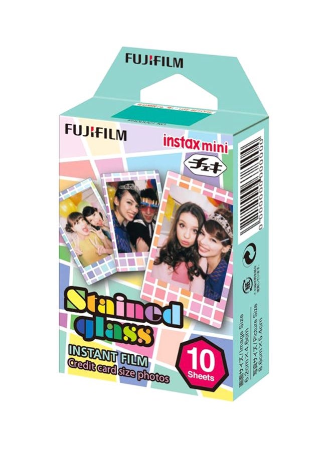 Generic 10-Piece Instax Mini Instant Film Pink/Blue 