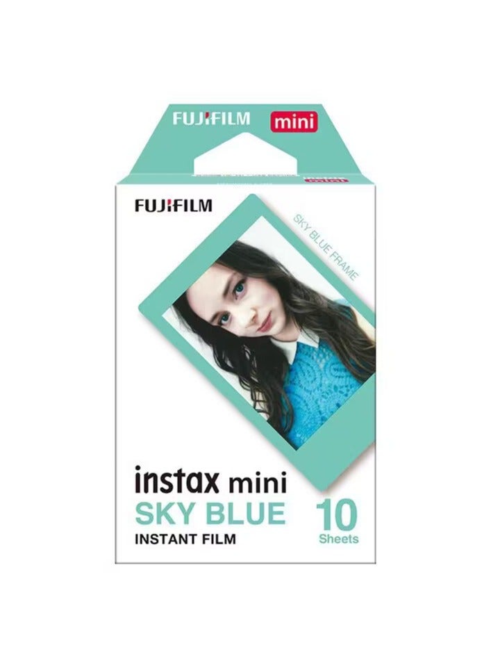 10-Piece Instax Mini Instant Film Blue 