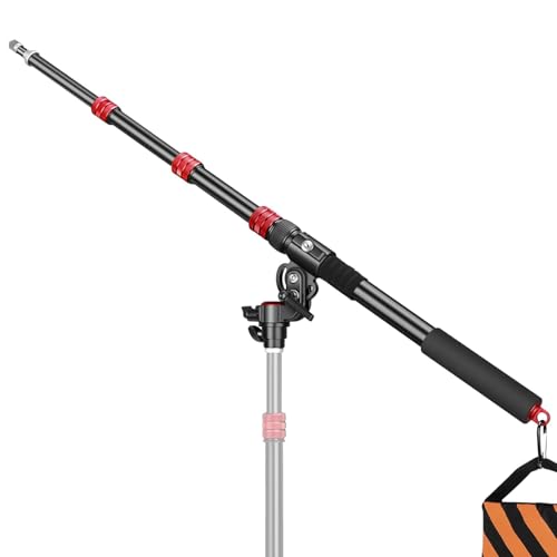 FreeSea Adjustable Extension Boom Arm for Light CStands 67 to 22 Lightweight Portable Adjustable Flash and Fill Light for Photography Lighting - Image 1