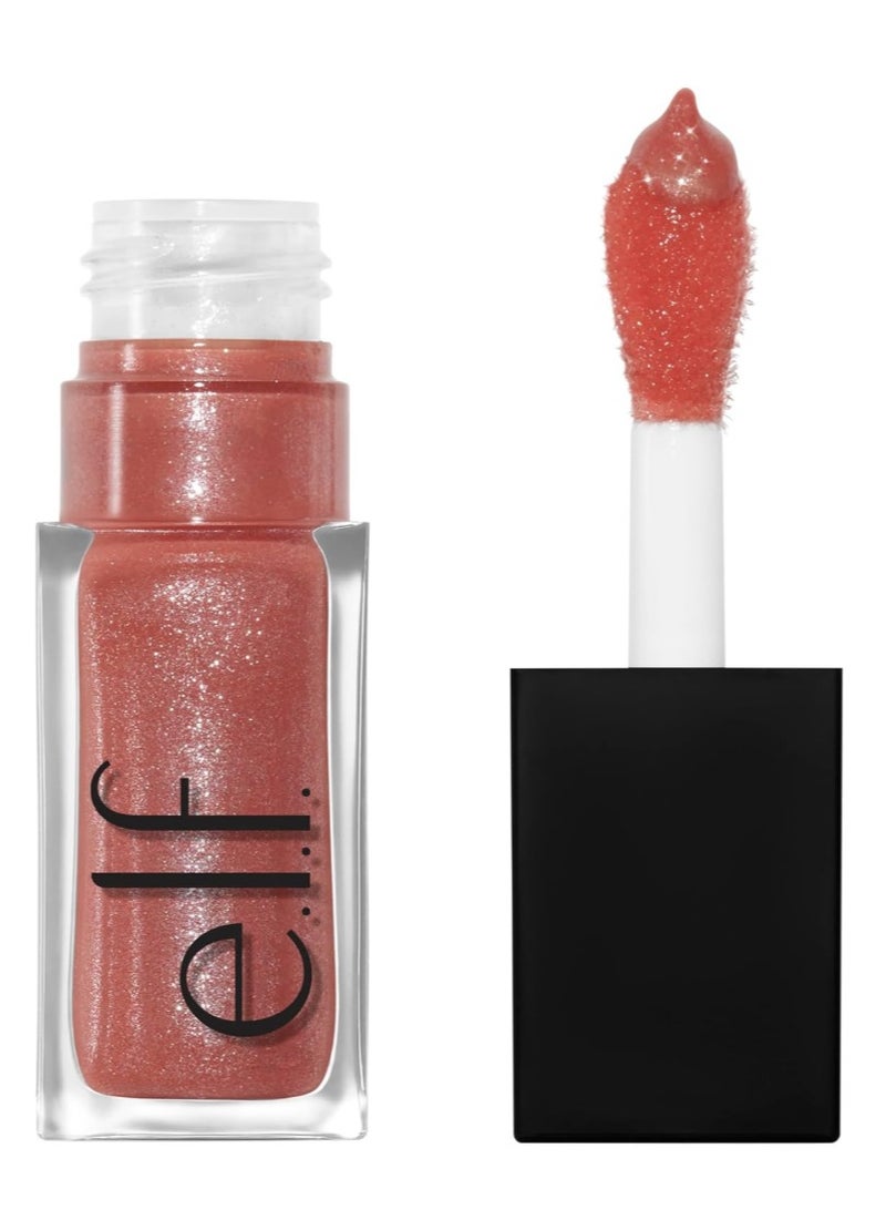 elf e.l.f. Glow Reviver Lip Oil Glimmer, Princess Cut 7.6 mL - Image 1