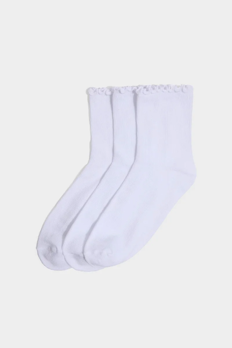 Woman 3 piece Short Socks