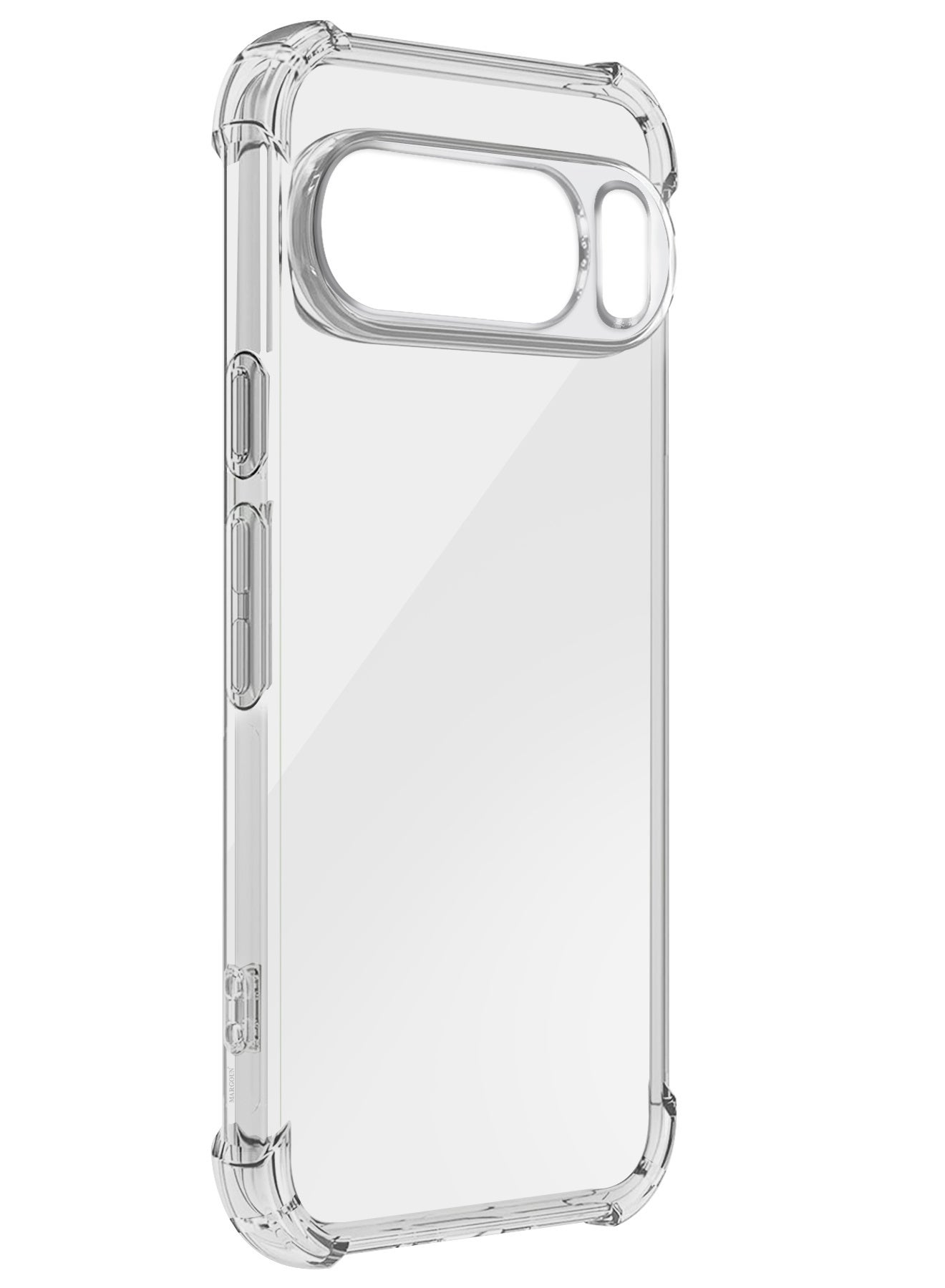 Gorilla Case Cover for Google Pixel 10 Pro XL, Clear Slim Phone Cover, Anti-Scratch TPU Hard PC Back, Shockproof Protective Case with Camera Protection