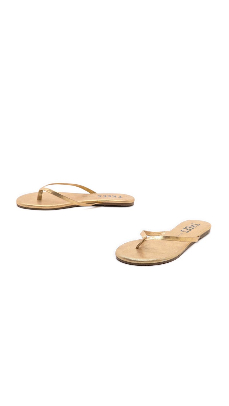TKEES Women's Glitters Flip Flop, Sandbeam, 7 M US - Image 5