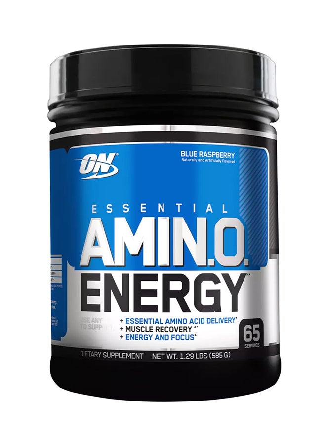 Optimum Nutrition Essential Amin.O. Energy - Blue Raspberry - 65 Servings - Image 1