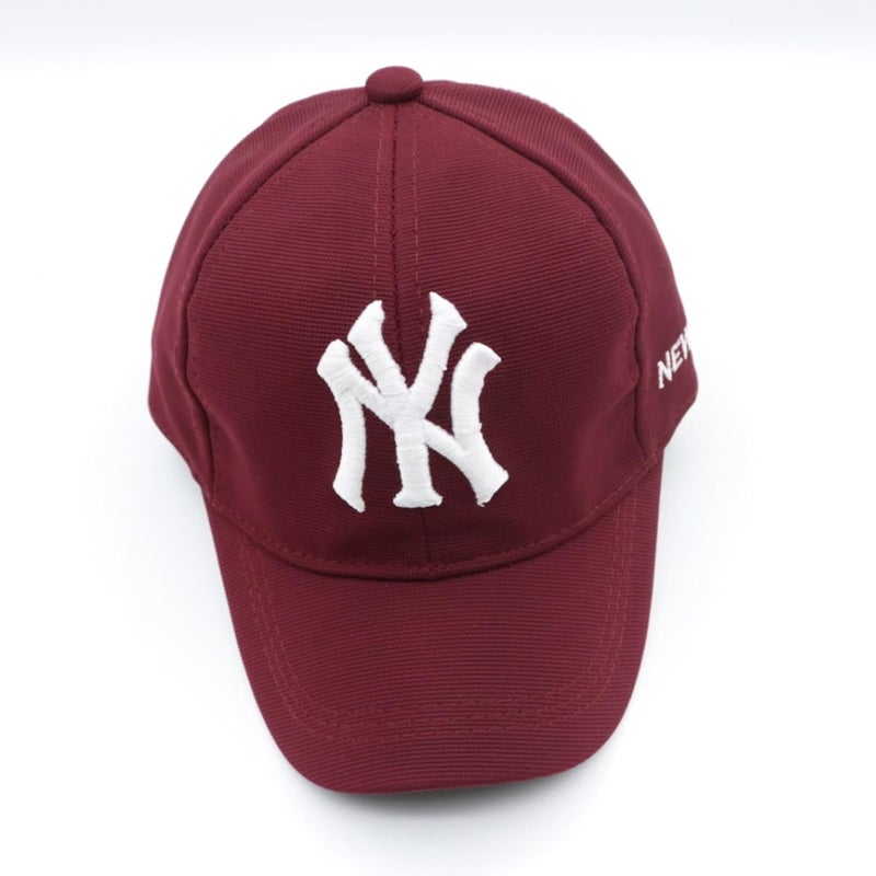 JAMONT NY Baseball Cap for Kids, Adjustable Black Cotton Summer Cap, Unisex Sports Cap - Image 5