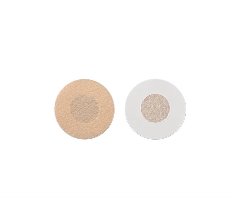 Cloth Nipple Covers, Thin Breathable Anti-Perspiration Pads, Invisible Undergarment Accessories, 5 Pairs - Image 1