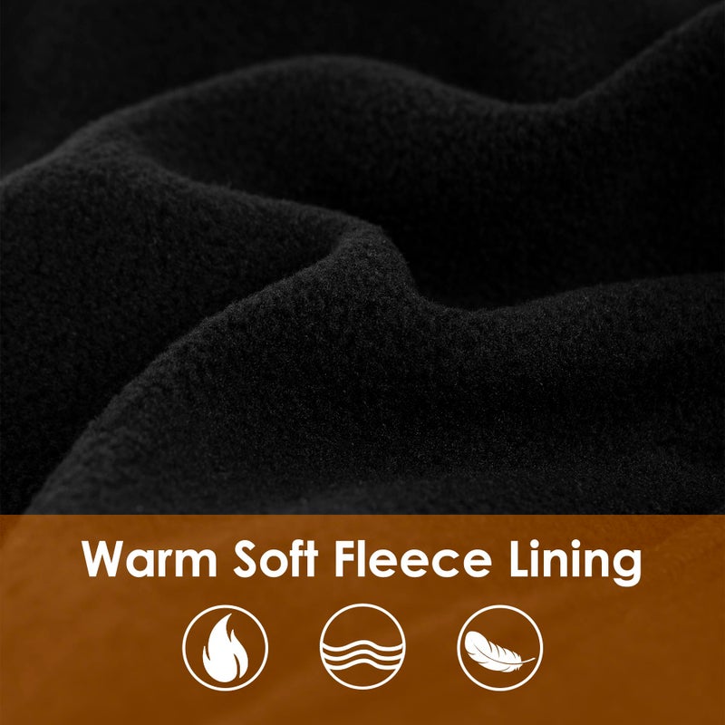 Tyzrdnac Balaclava Ski Mask Fleece Lining Windproof Warm Adjustable Thermal Winter Cold Weather Face Mask for Men Women - Image 3