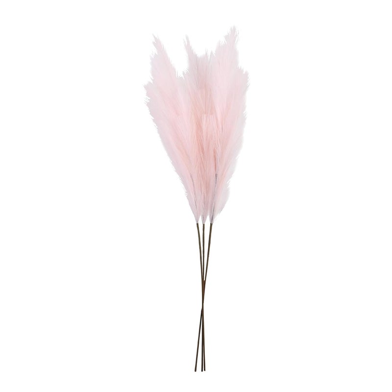 Elemntl Artificial Large Pampas Grass Flower Sticks 35 feet Pink  - Image 5