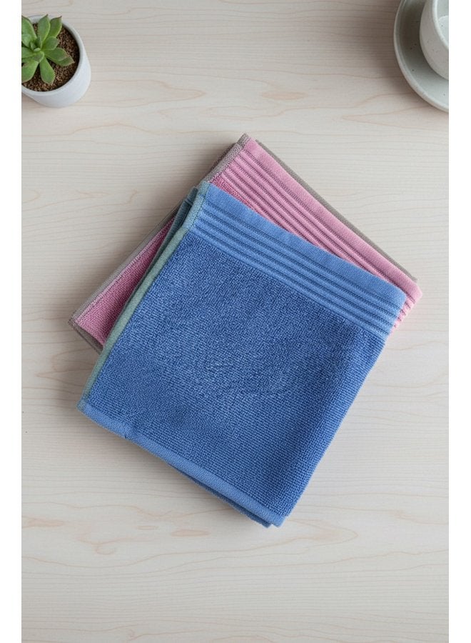 توالا منشفة مطبخ قطنية متعددة الألوان ٥٠*٥٠ - Image 4