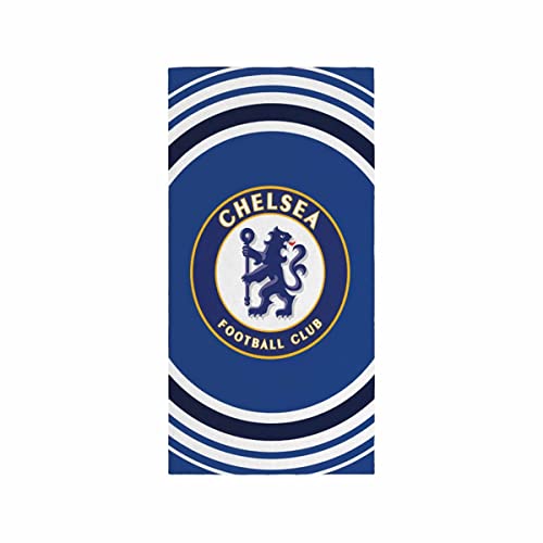 Chelsea FC Pulse Towel, 70x140cm, Cotton, Multi - Image 1