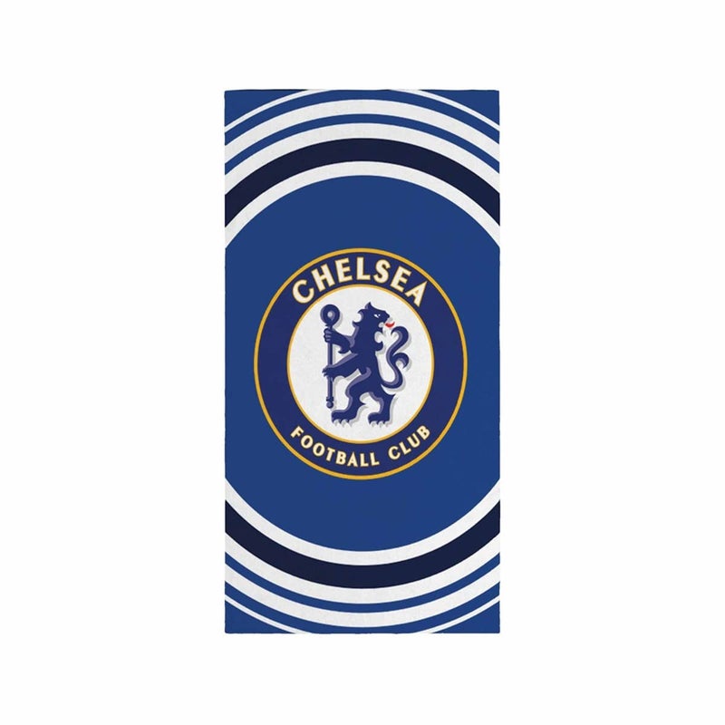 Chelsea FC Pulse Towel, 70x140cm, Cotton, Multi - Image 5
