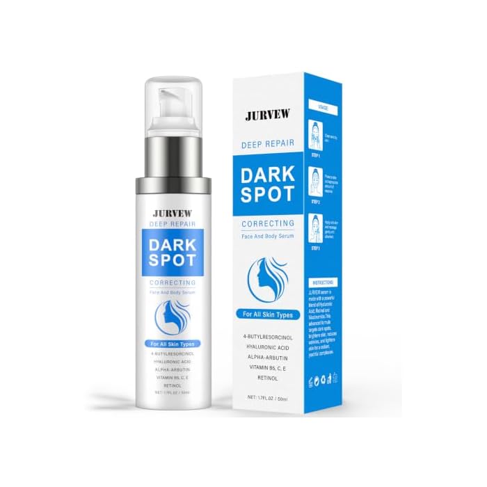 Dark Spot Remover Face and Body, Dark Spot Corrector Cream for Age Spot Sun Spot Melasma Freckles, Rapid Corrects Uneven Skin Tone, with Hyaluronic Acid and Retinol for Women
